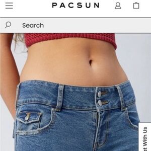 PacSun Low Rise Boot Jeans